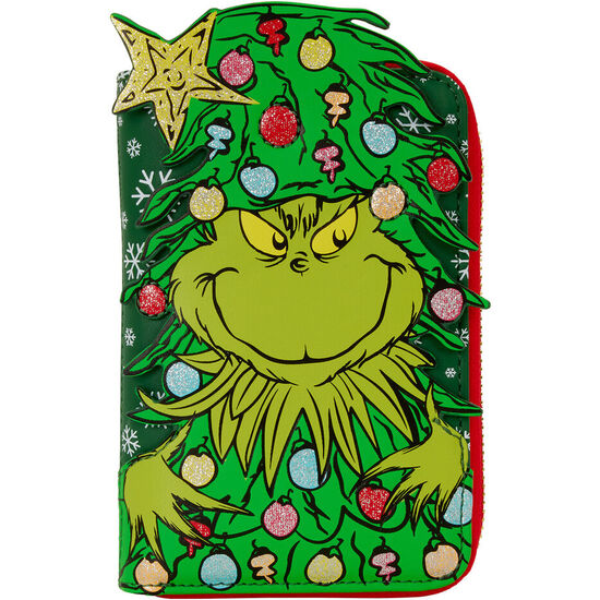 CARTERA DR. SEUSS HOLIDAY EL GRINCH LOUNGEFLY image 0