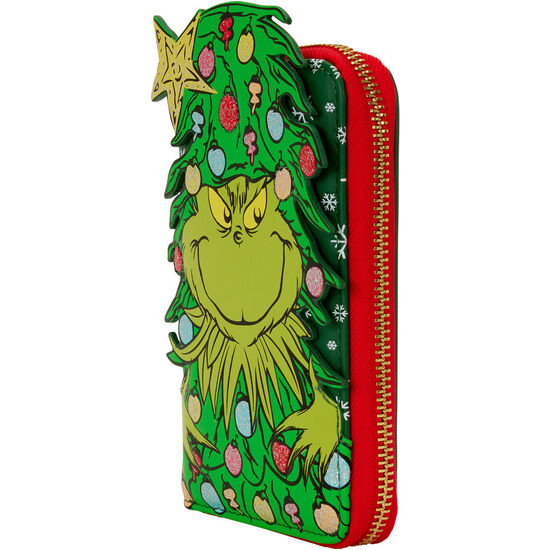 CARTERA DR. SEUSS HOLIDAY EL GRINCH LOUNGEFLY image 1