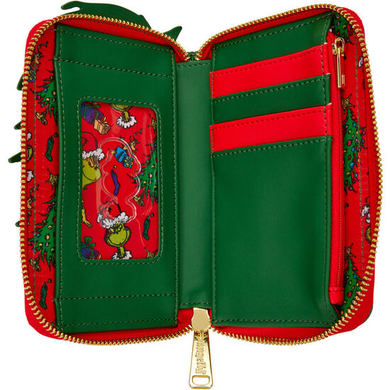 CARTERA DR. SEUSS HOLIDAY EL GRINCH LOUNGEFLY image 3