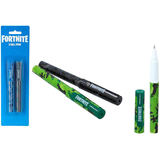BLISTER 2 BOLIGRAFOS FORTNITE image 0