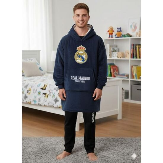 BATA SUDADERA OVERSIZE REAL MADRID ADULTO image 1