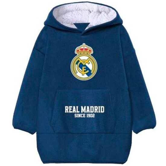 BATA SUDADERA OVERSIZE REAL MADRID INFANTIL image 0