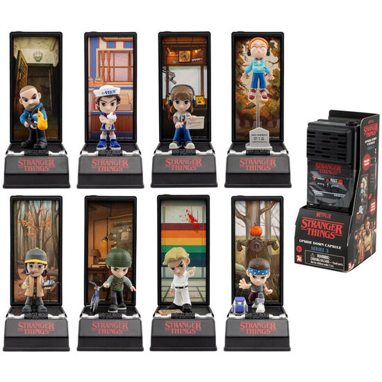 CAPSULA WALKIE TALKIE FIGURA SORPRESA STRANGER THINGS SURTIDO image 1