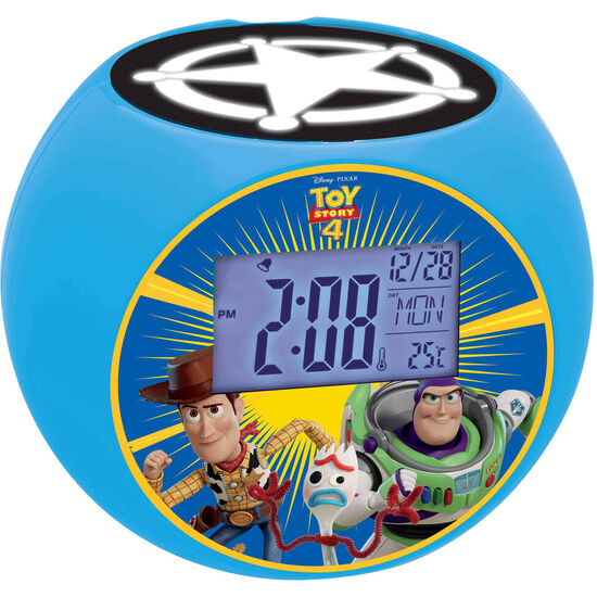RELOJ DESPERTADOR PROYECTOR RADIO TOY STORY DISNEY PIXAR image 0