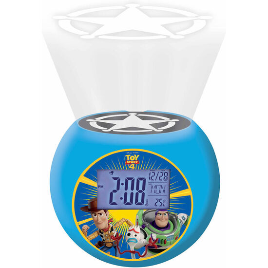 RELOJ DESPERTADOR PROYECTOR RADIO TOY STORY DISNEY PIXAR image 1