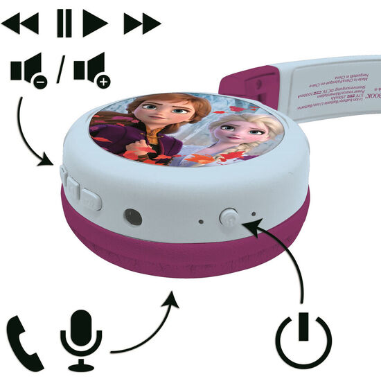 AURICULARES PLEGABLES FROZEN DISNEY image 2