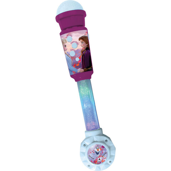 MICROFONO LUMINOSO FROZEN DISNEY image 0