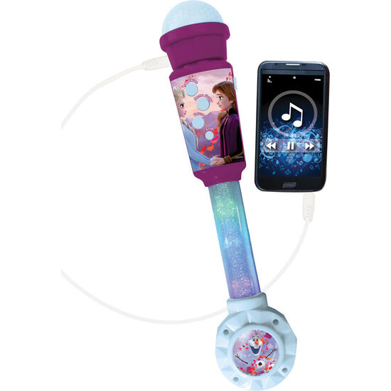 MICROFONO LUMINOSO FROZEN DISNEY image 2