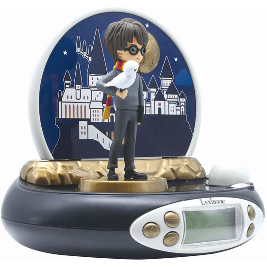 RELOJ DESPERTADOR PROYECTOR 3D HARRY POTTER image 1