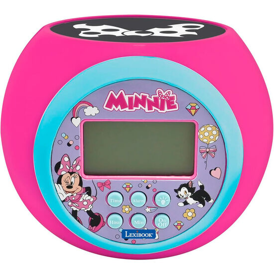 RELOJ DESPERTADOR PROYECTOR MINNIE DISNEY image 0