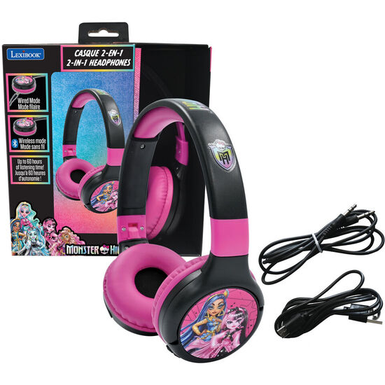AURICULARES PLEGABLES MONSTER HIGH image 2