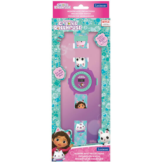 RELOJ DIGITAL PROYECCIONES LA CASA DE MUÃ±ECAS DE GABBY image 1