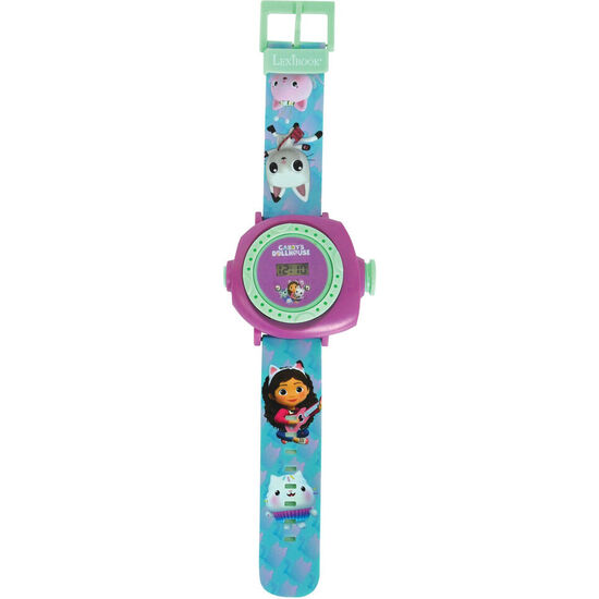 RELOJ DIGITAL PROYECCIONES LA CASA DE MUÃ±ECAS DE GABBY image 2
