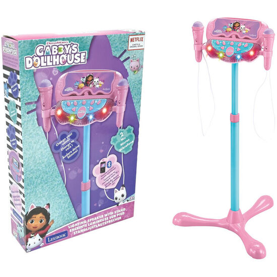 MICROFONO KARAOKE SOPORTE AJUSTABLE LA CASA DE MUÃ±ECAS DE GABBY image 1