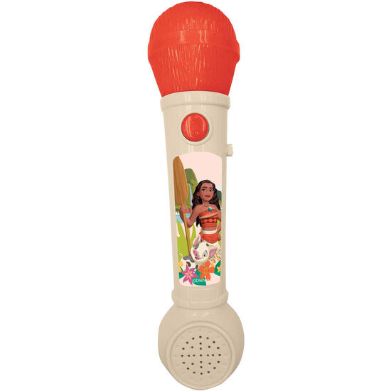 MICROFONO LUMINOSO VAIANA MOANA DISNEY image 0