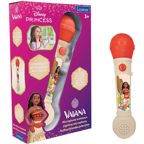 MICROFONO LUMINOSO VAIANA MOANA DISNEY image 2