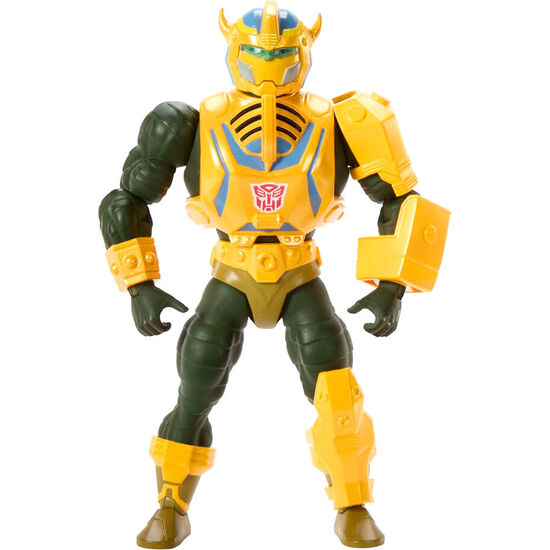 FIGURA MAN-AT-ARMS BUMBLEBEE TRANSFORMERS MASTERS OF THE UNIVERSE 14CM image 1