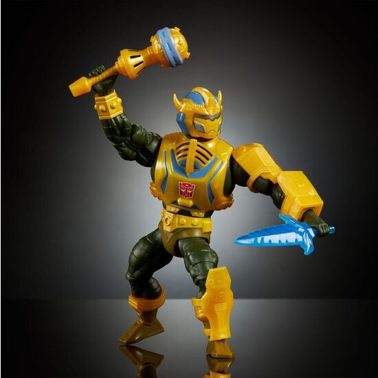 FIGURA MAN-AT-ARMS BUMBLEBEE TRANSFORMERS MASTERS OF THE UNIVERSE 14CM image 2