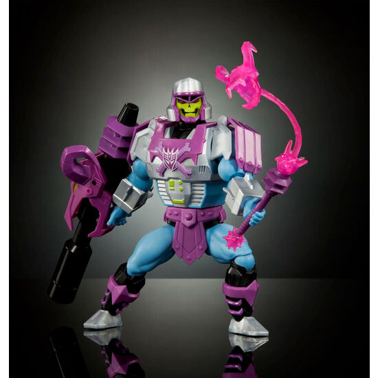 FIGURA ARMOR SKELETOR MEGATRON TRANSFORMERS MASTERS OF THE UNIVERSE 14CM image 2