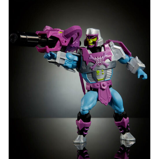 FIGURA ARMOR SKELETOR MEGATRON TRANSFORMERS MASTERS OF THE UNIVERSE 14CM image 3