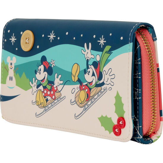 CARTERA MICKEY & MINNIE HOLIDAY DISNEY LOUNGEFLY image 1