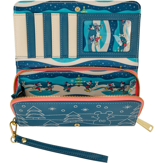 CARTERA MICKEY & MINNIE HOLIDAY DISNEY LOUNGEFLY image 3