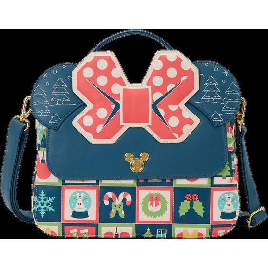 BOLSO BANDOLERA MICKEY HOLIDAY DISNEY LOUNGEFLY image 0