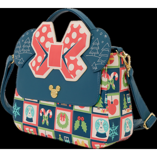 BOLSO BANDOLERA MICKEY HOLIDAY DISNEY LOUNGEFLY image 1