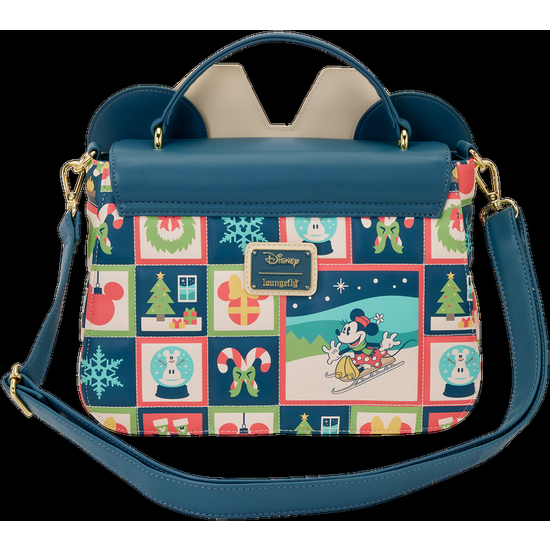 BOLSO BANDOLERA MICKEY HOLIDAY DISNEY LOUNGEFLY image 2