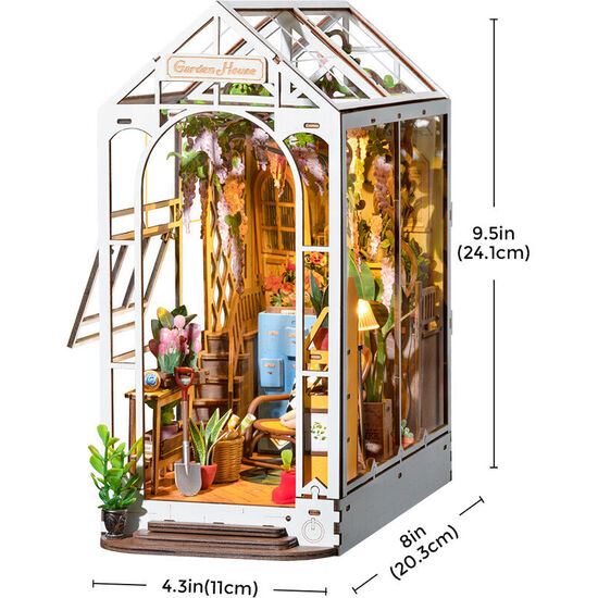 MAQUETA SUJETALIBROS CASA DE LAS FLORES 240PZS image 1