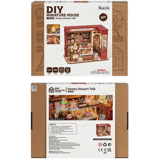 MAQUETA CHARLA SOBRE POSTRES CON MIEL 242PZS image 3