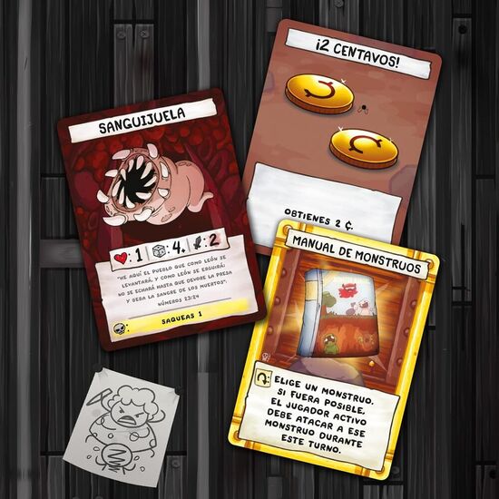 JUEGO MESA THE BINDING OF ISAAC FOUR SOULS ESPAÃ±OL image 1