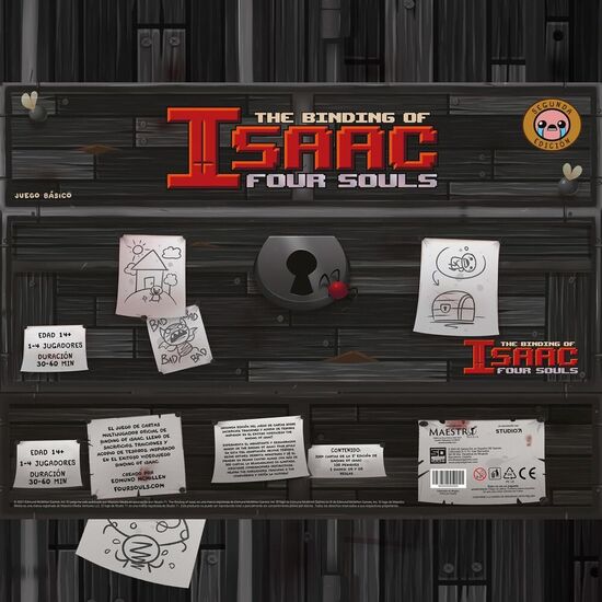 JUEGO MESA THE BINDING OF ISAAC FOUR SOULS ESPAÃ±OL image 2