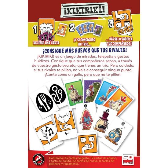 JUEGO MESA KIKIRIKI ESPAÃ±OL image 1