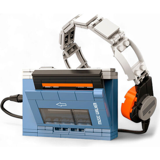 KIT CONSTRUCCION REPRODUCTOR DE CASETES PORTATIL 156PZS image 0