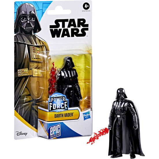 FIGURA DARTH VADER STAR WARS 10CM image 3