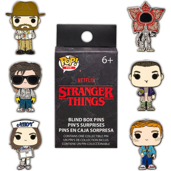 BLIND BOX MYSTERY ENAMEL PIN STRANGER THINGS LOUNGEFLY SURTIDO image 0