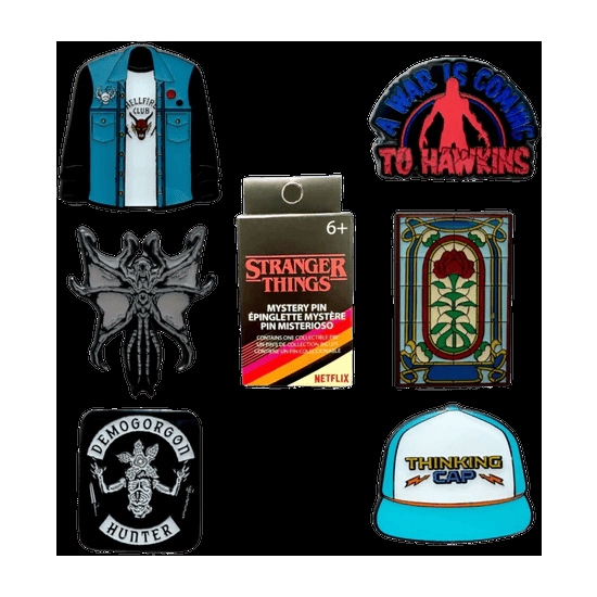 BLIND BOX MYSTERY ENAMEL PIN STRANGER THINGS LOUNGEFLY SURTIDO image 0