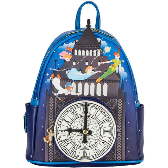 MOCHILA RELOJ PETER PAN DISNEY LOUNGEFLY 26CM image 0