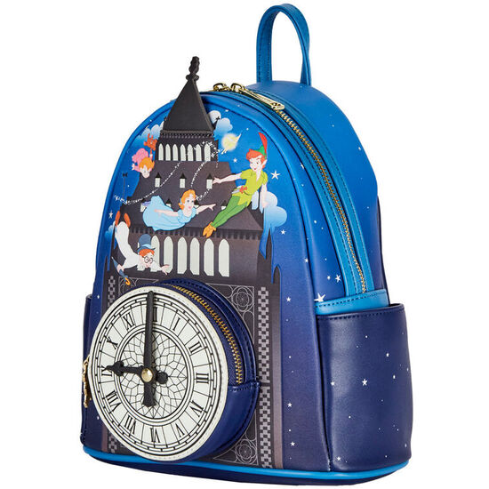 MOCHILA RELOJ PETER PAN DISNEY LOUNGEFLY 26CM image 2