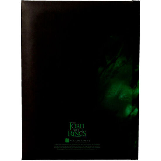 CUADERNO A5 ONE RING TO RULE THEM ALL EL SEÃ±OR DE LOS ANILLOS CON LUZ image 1