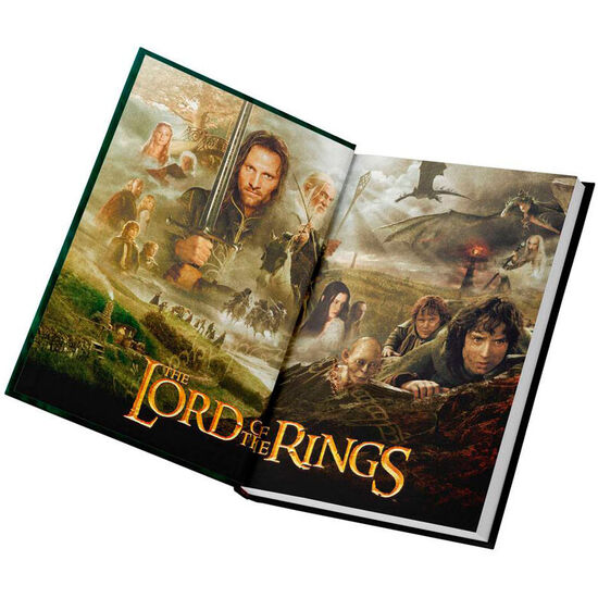 CUADERNO A5 ONE RING TO RULE THEM ALL EL SEÃ±OR DE LOS ANILLOS CON LUZ image 2