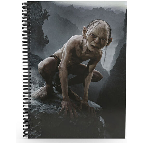 CUADERNO 3D GOLLUM EL SEÃ±OR DE LOS ANILLOS image 0