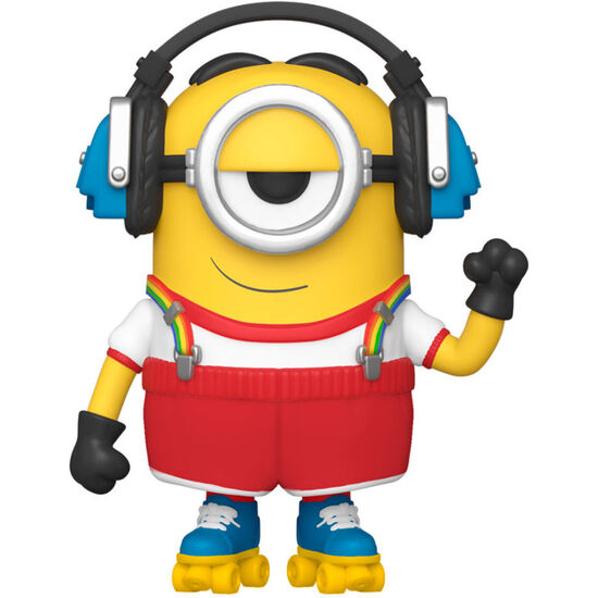 FIGURA POP MINIONS 2 ROLLER SKATING STUART image 2