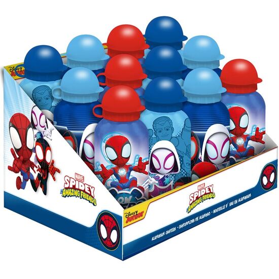 CANTIMPLORA ALUMINIO SPIDEY THE AMAZING FRIENDS MARVEL 500ML SURTIDO image 0
