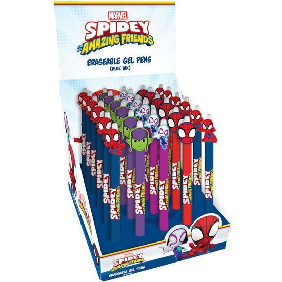 BOLIGRAFO BORRABLE SPIDEY AND HIS AMAZING FRIENDS MARVEL SURTIDO image 0