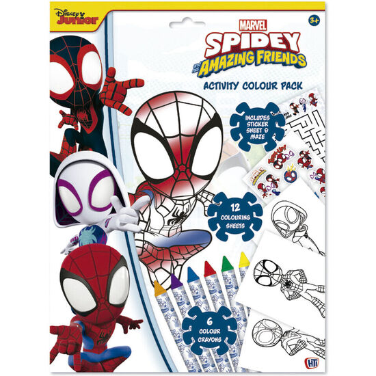 ESTACION DIBUJO ROLL & GO SPIDEY MARVEL image 0