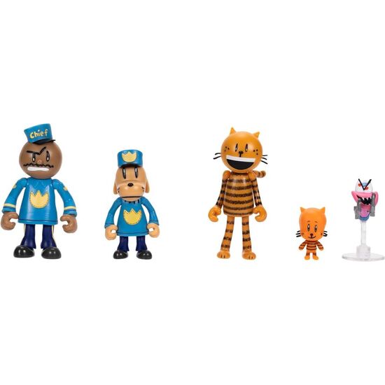 BLISTER 5 FIGURAS POLICAN 6CM image 3