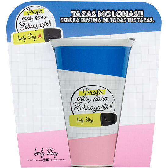 TAZA - PROFE ERES PARA SUBRAYARTE 330ML image 0