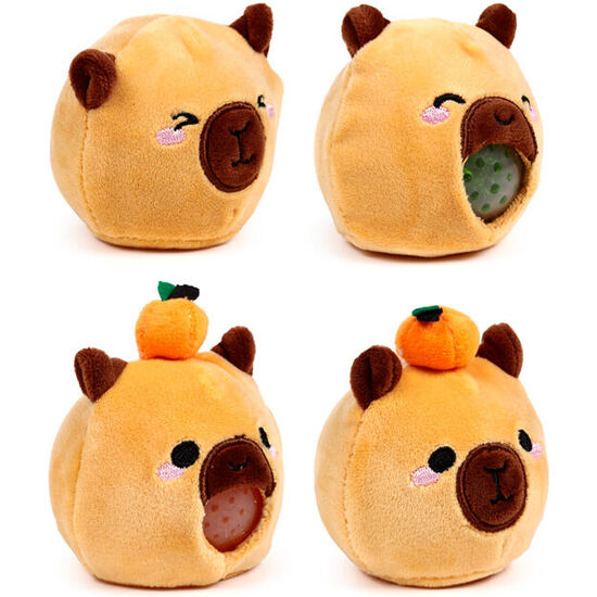 PELUCHE ESTRUJABLE CAPIBARA QUEASY SQUEEZIES SURTIDO image 0